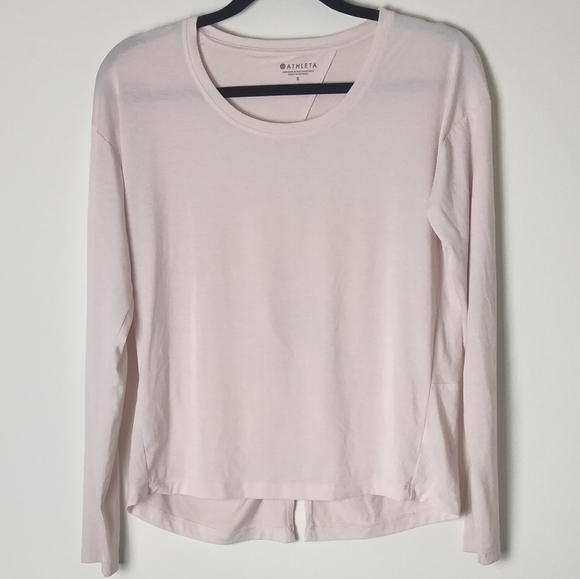 Athleta Essence Twist Top White - Picture 2 of 4